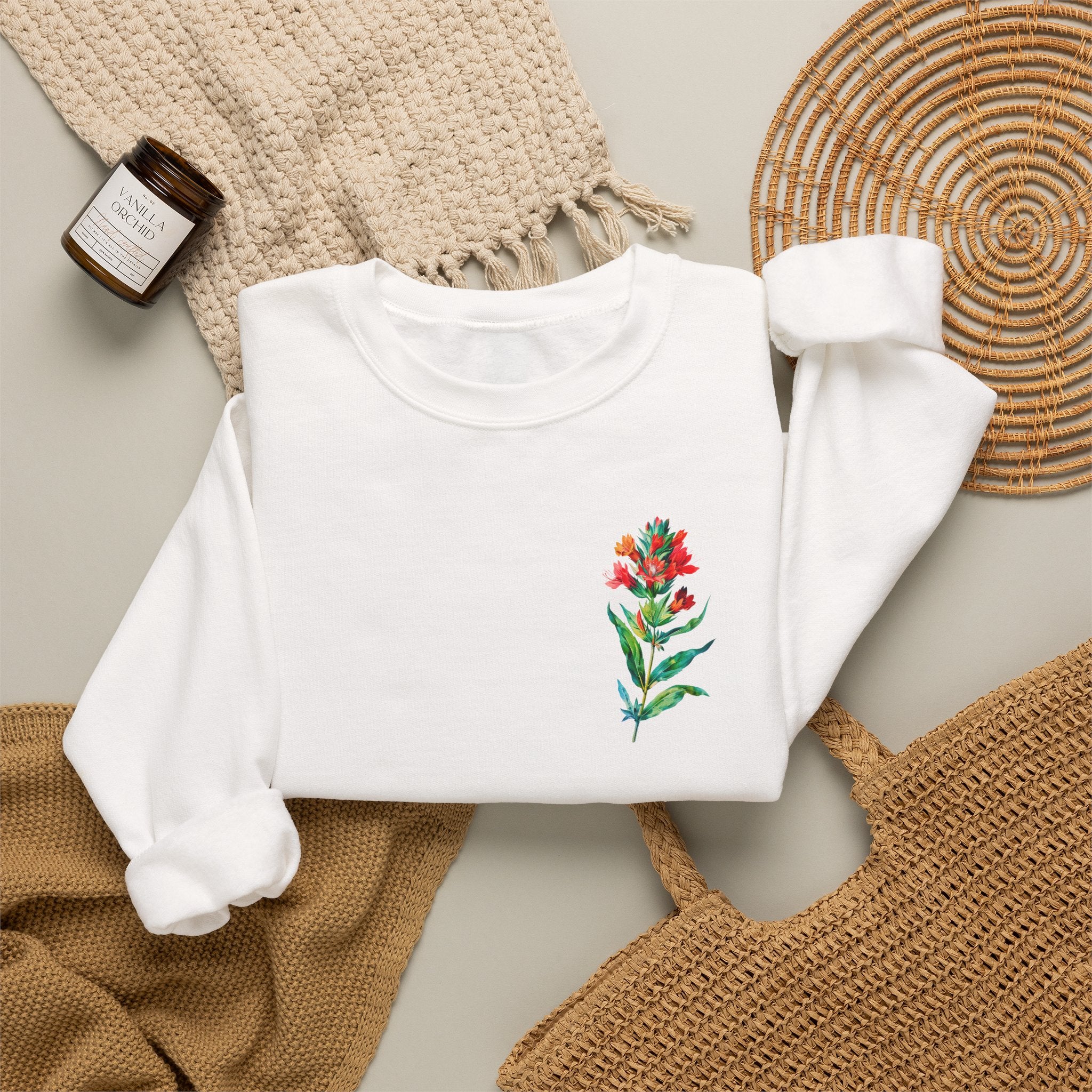 Copy of Hibiscus Bloom Crewneck Sweatshirt