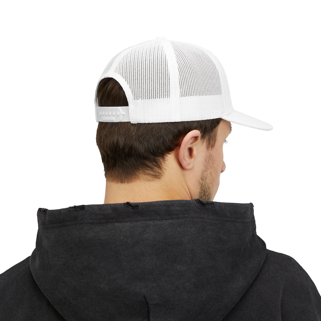 Succulent Trucker Cap - Floral Snapback Hat for Gardeners & Nature Lovers