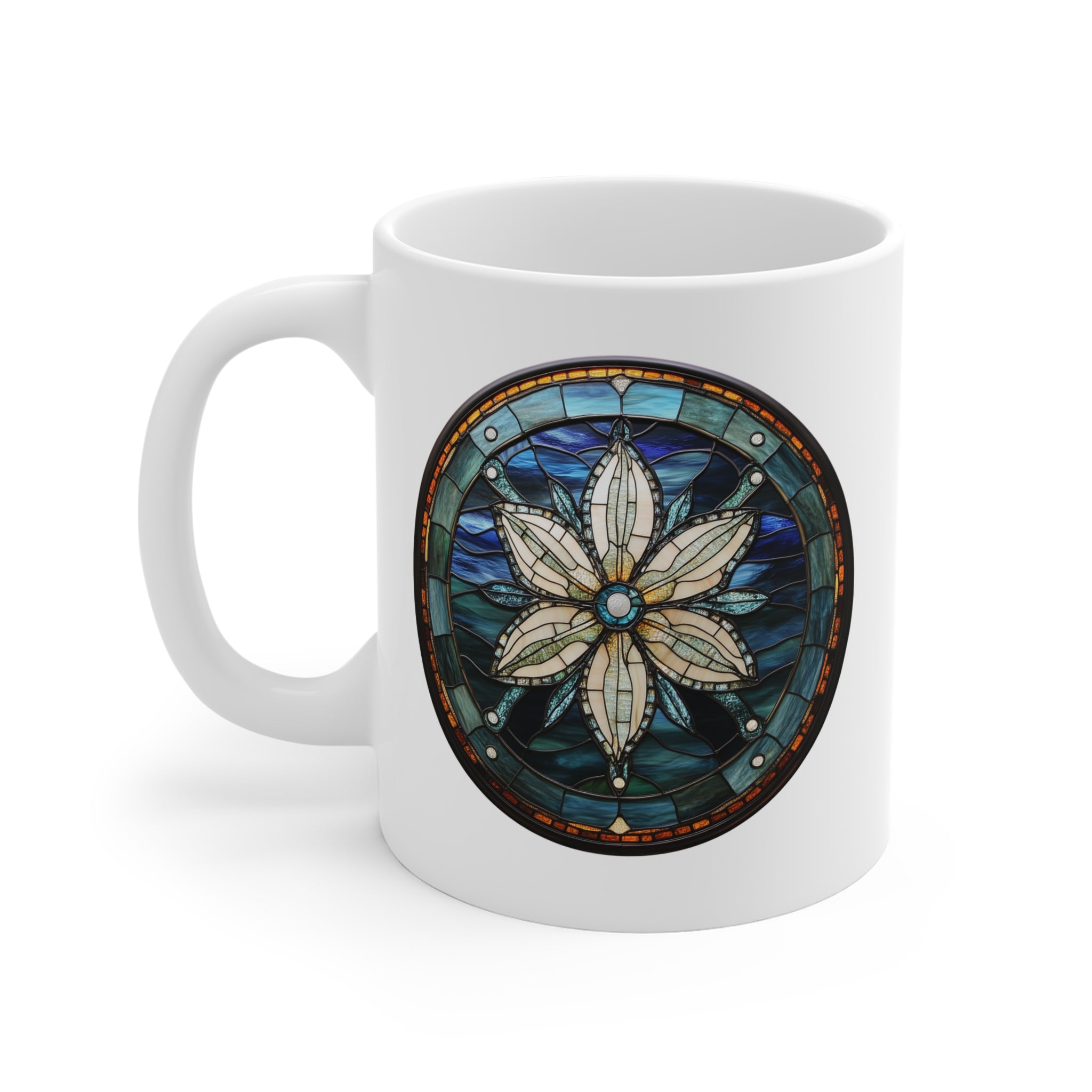 Copy of Mug, Skeleton— Tropical Botanical Coffee Cup (11/15/20oz)