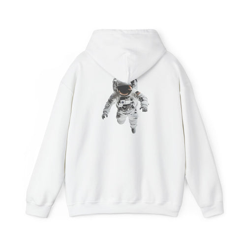 Astronaut Graphic Hoodie — Minimal Space Explorer Pullover