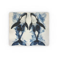 Mousepad, Watercolour Orca