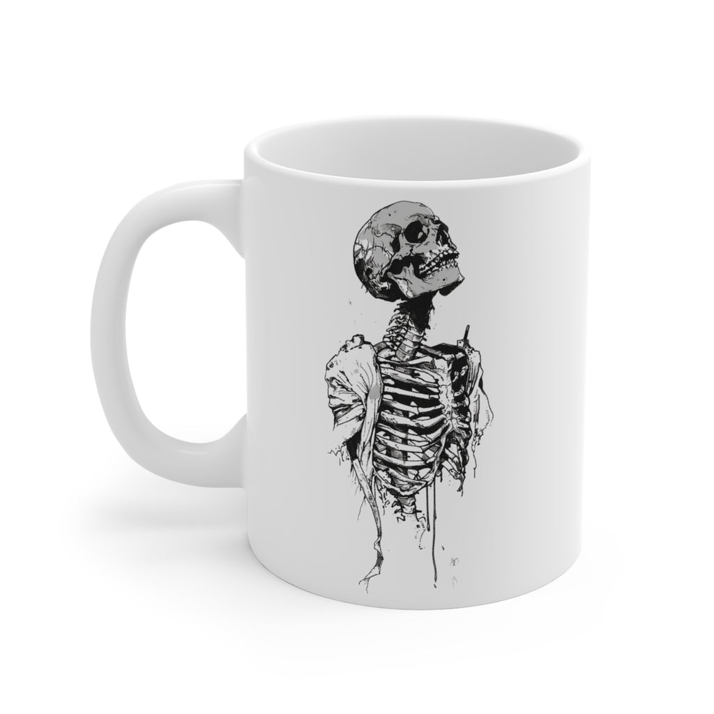 Mug, Skeleton— Tropical Botanical Coffee Cup (11/15/20oz)
