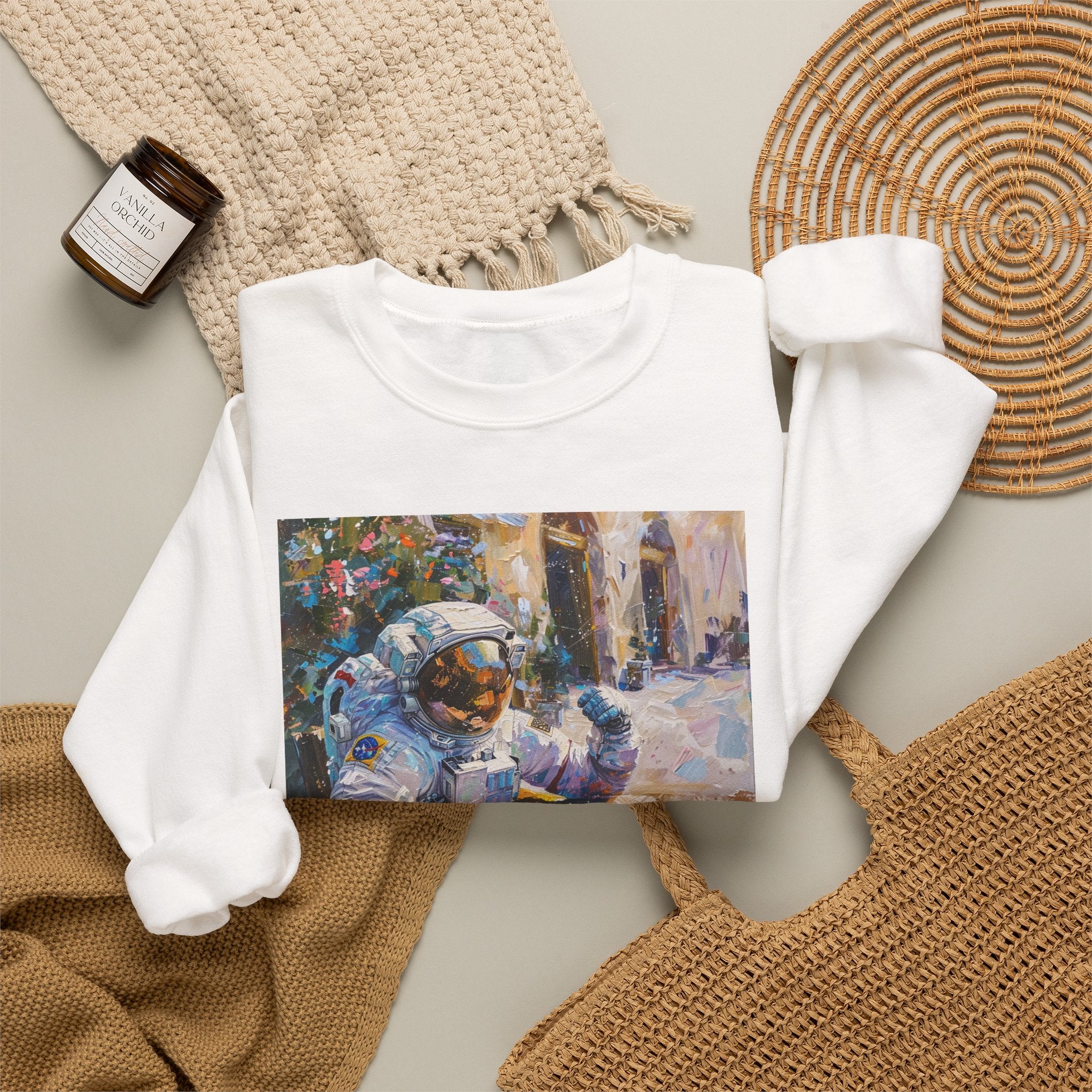 Copy of Copy of Copy of Copy of Copy of Copy of Copy of Copy of Copy of Hibiscus Bloom Crewneck Sweatshirt