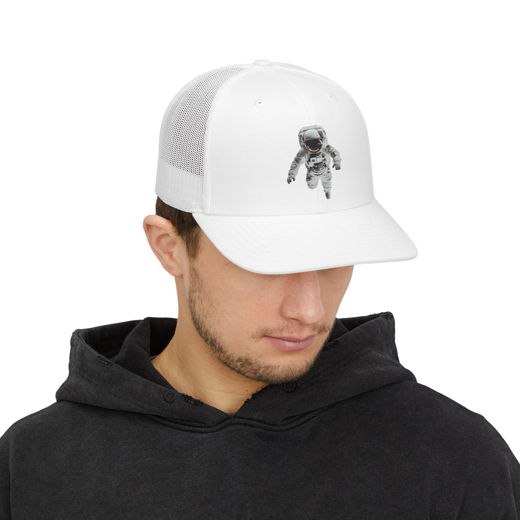 Trucker Cap floating astronaut