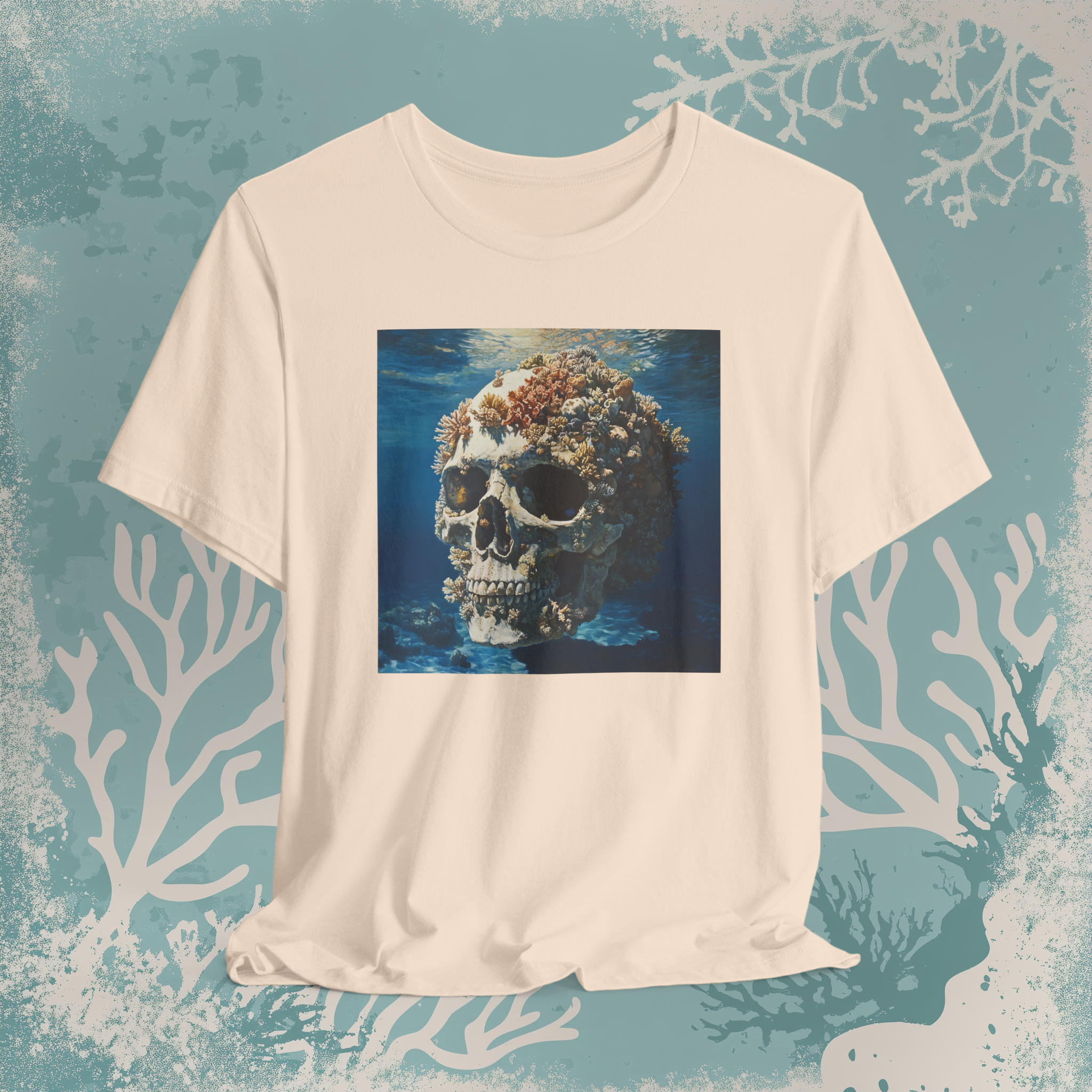 Coral Skull