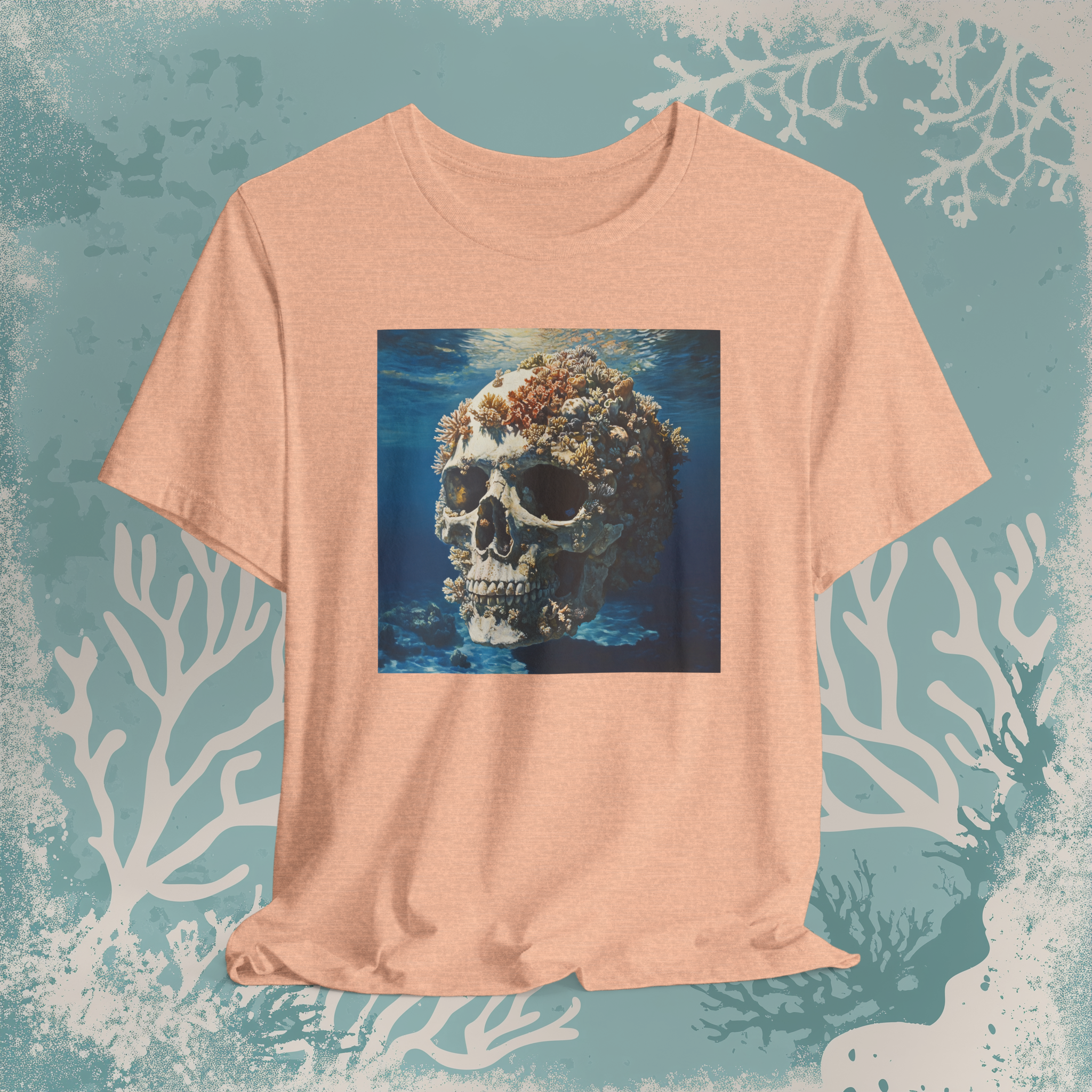 Coral Skull