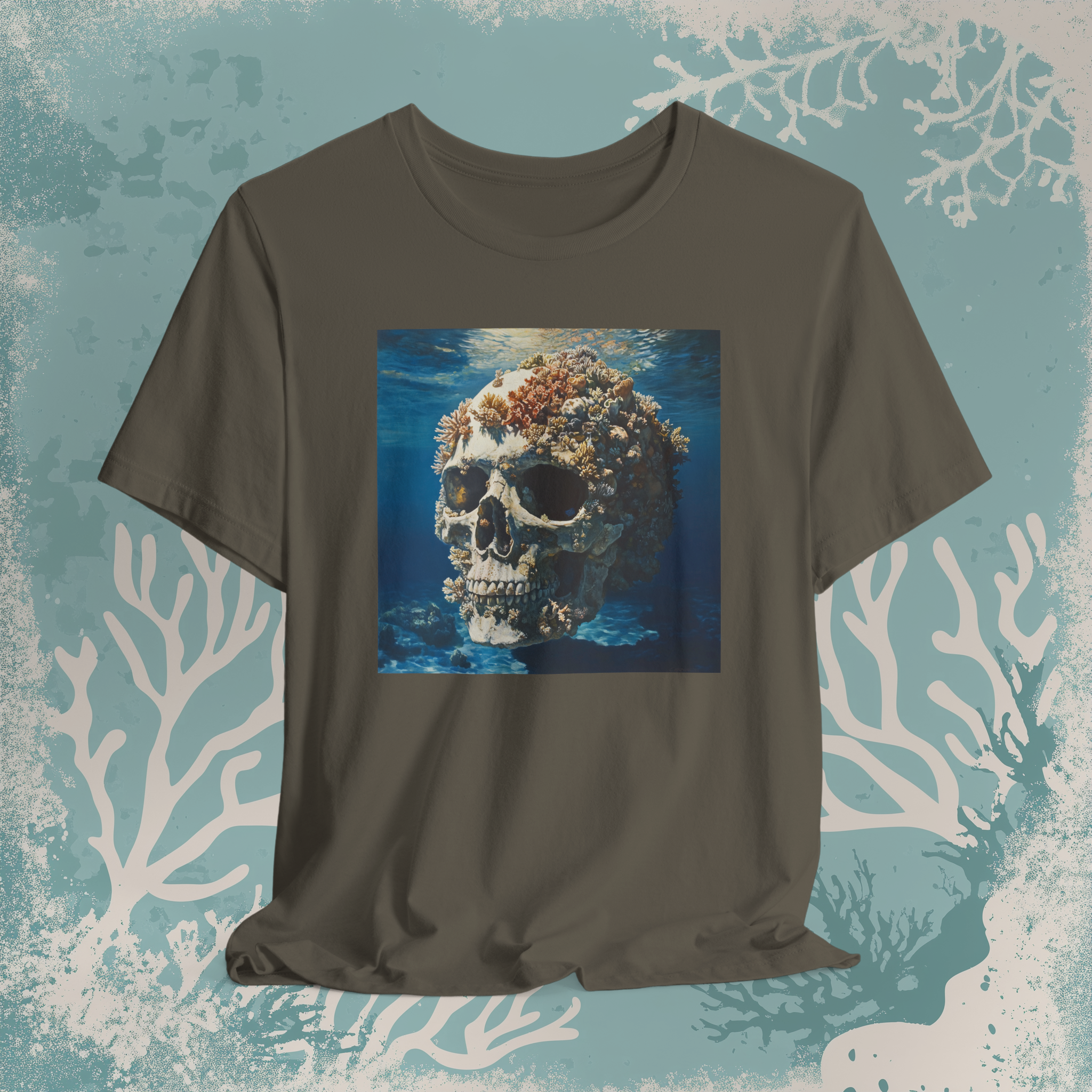 Coral Skull