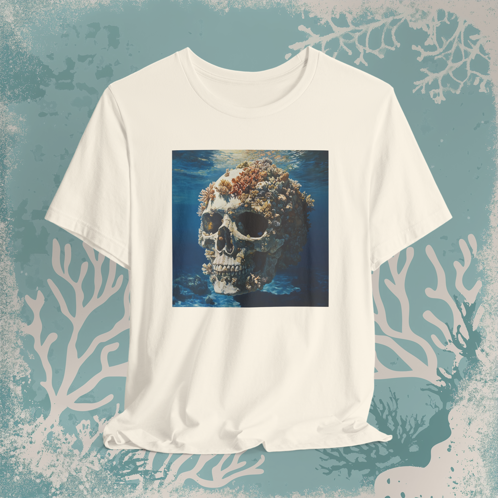 Coral Skull