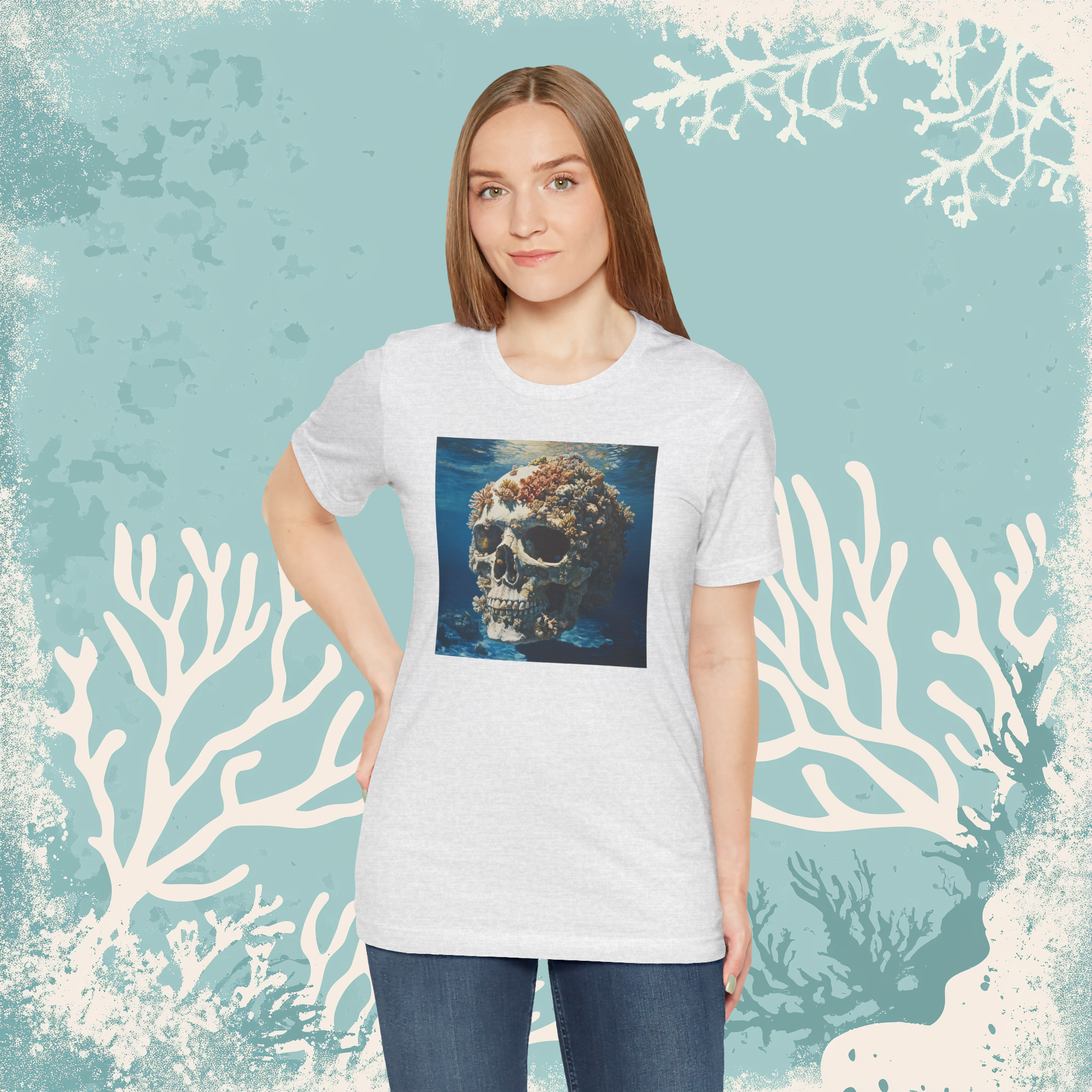 Coral Skull