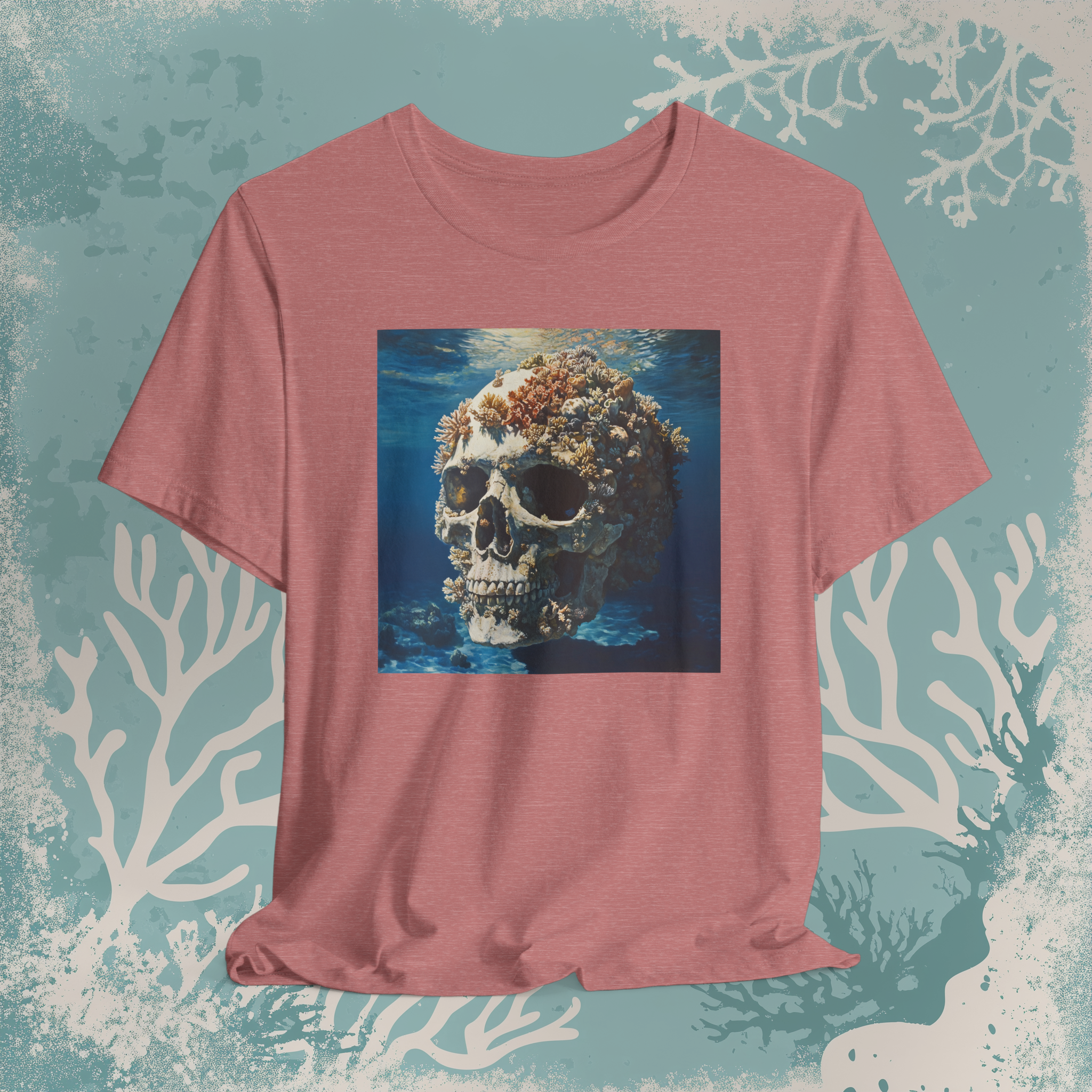 Coral Skull