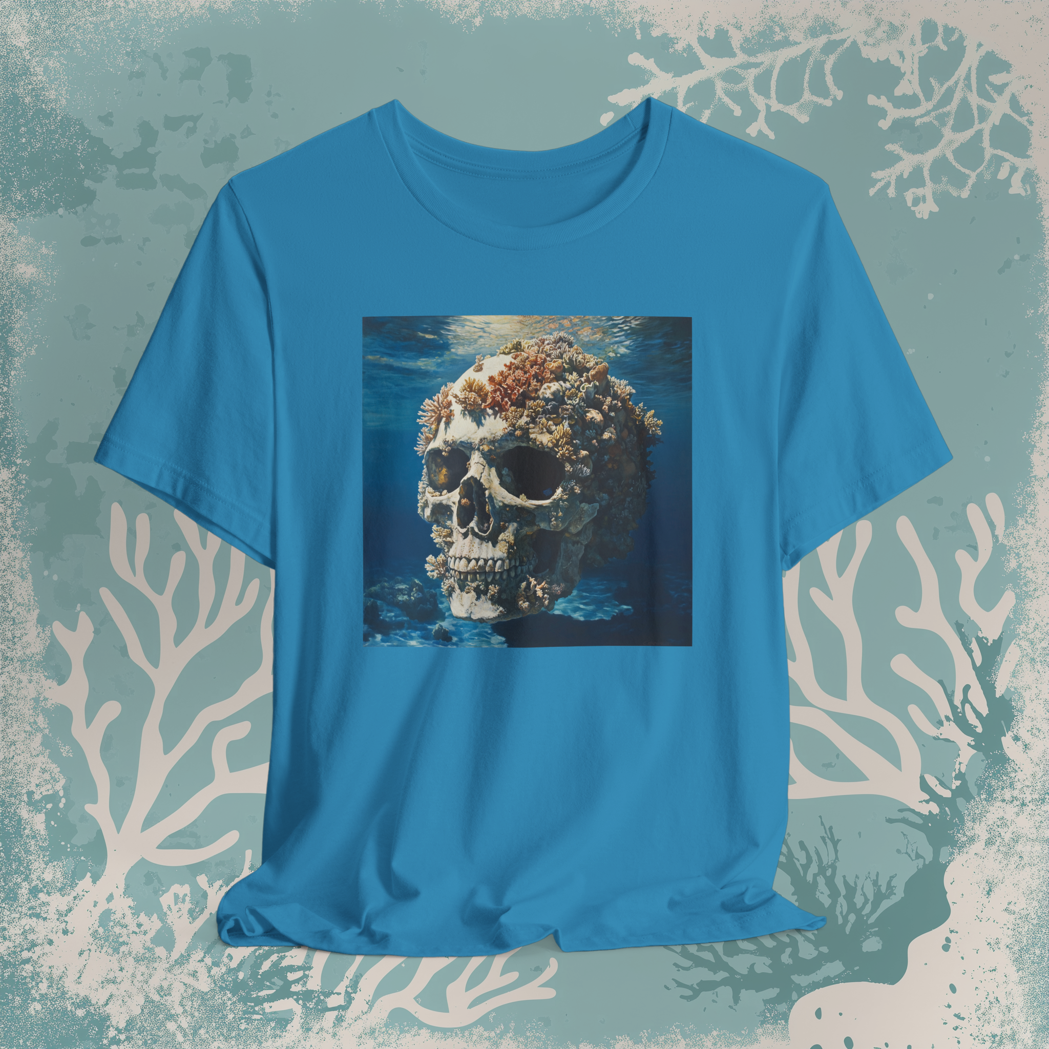 Coral Skull