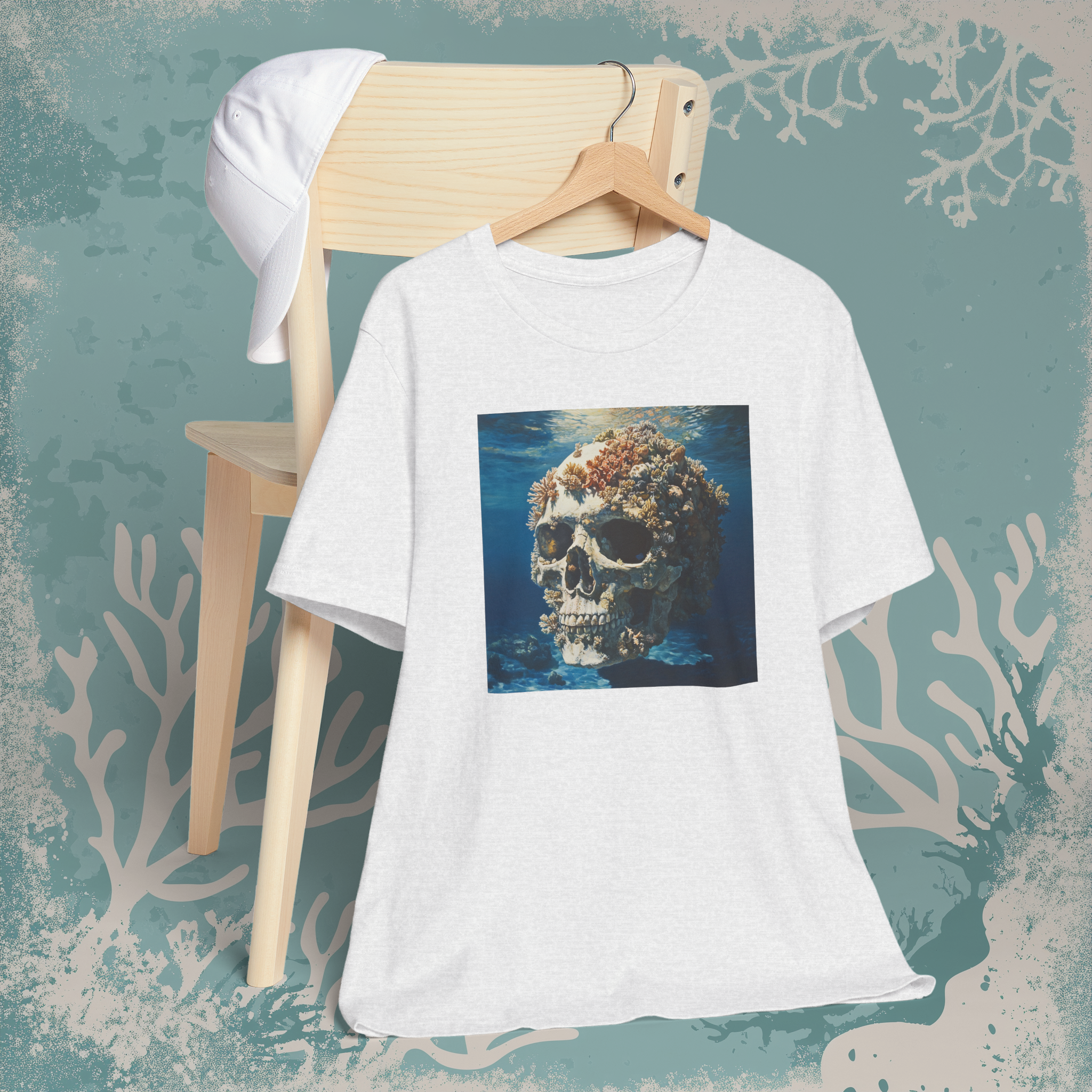 Coral Skull