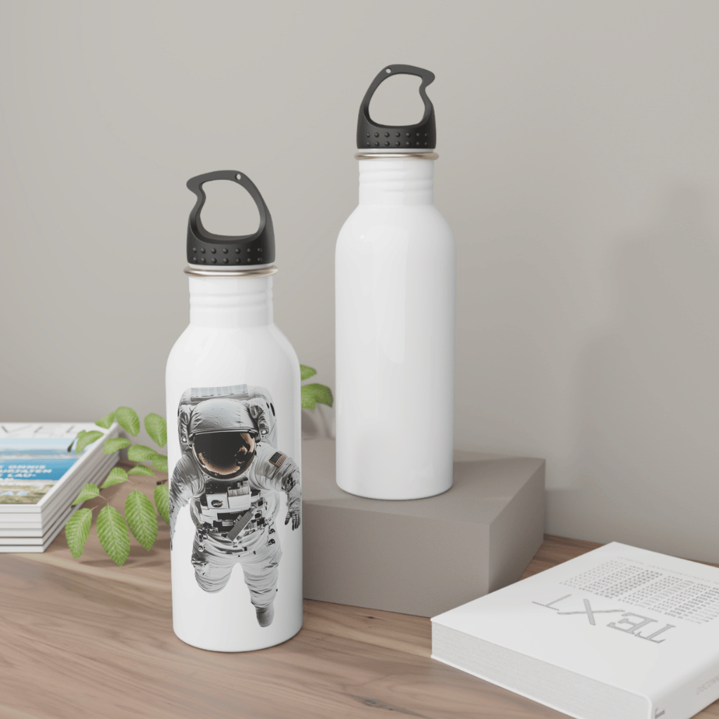 Floating in Space Water Bottle