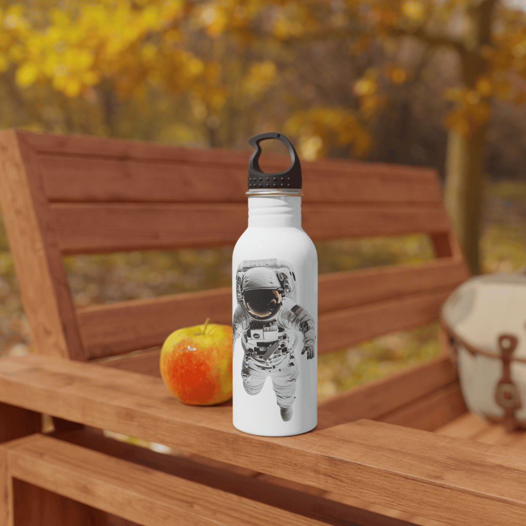 Floating in Space Water Bottle