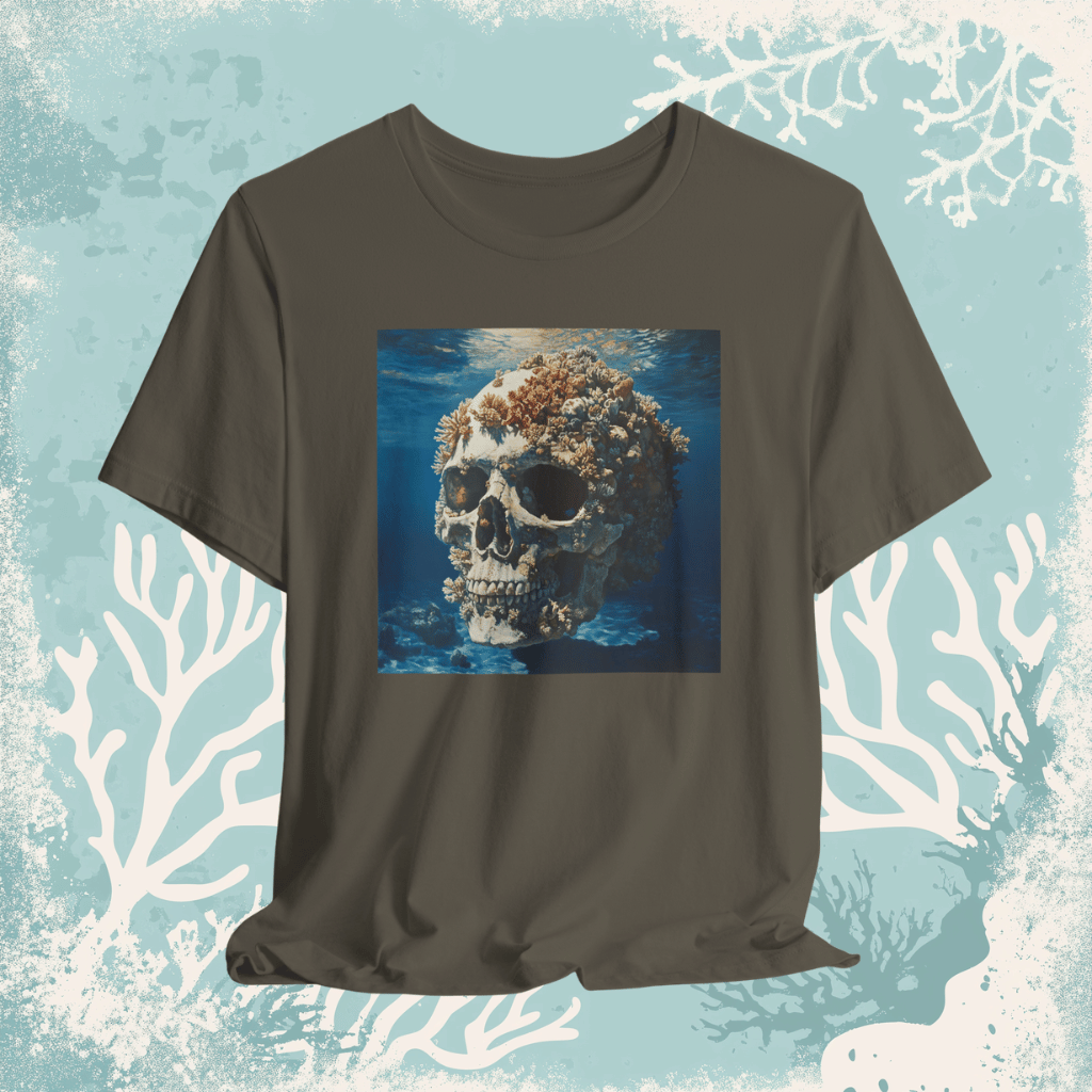Coral Skull Shirt