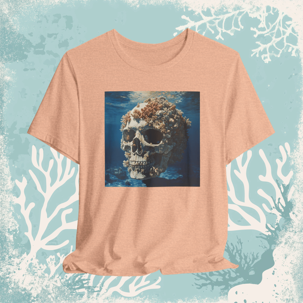 Coral Skull Shirt