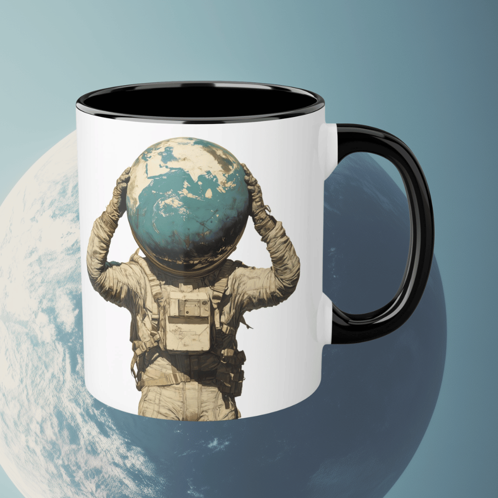 Astronomical Headache Mug, Black (11oz)