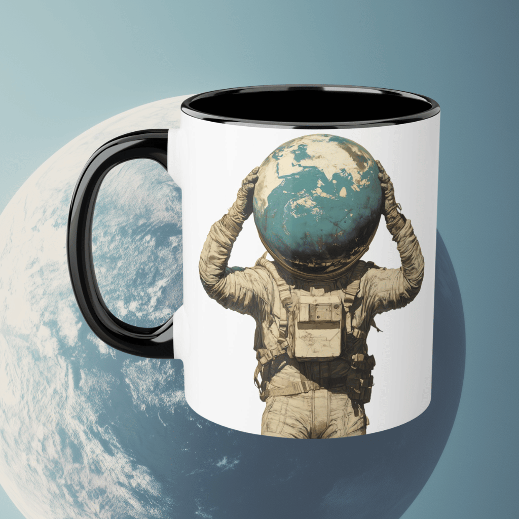 Astronomical Headache Mug, Black (11oz)
