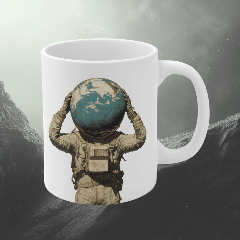 Astronomical Headache Mug, White (11/15/20oz)