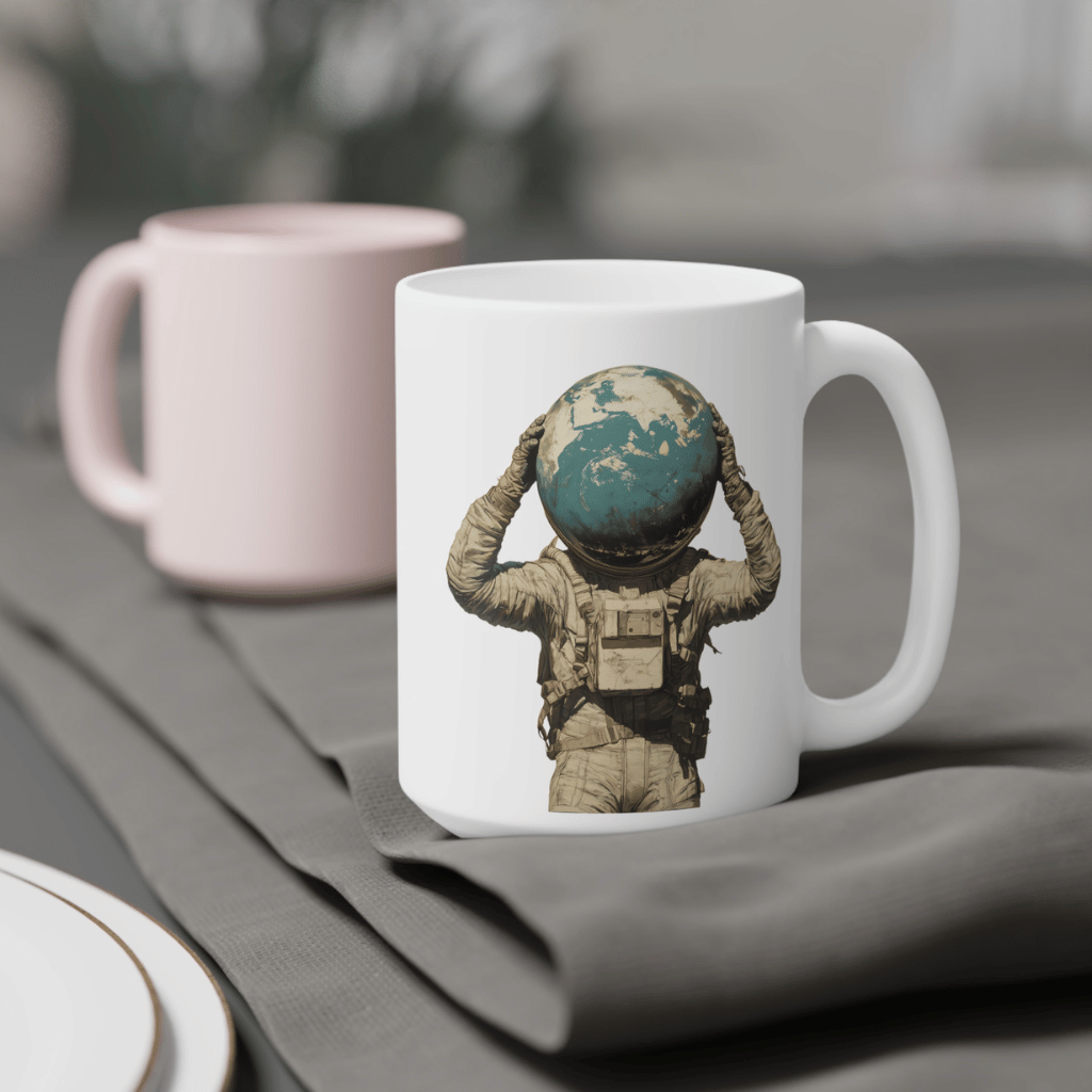 Astronomical Headache Mug, White (11/15/20oz)