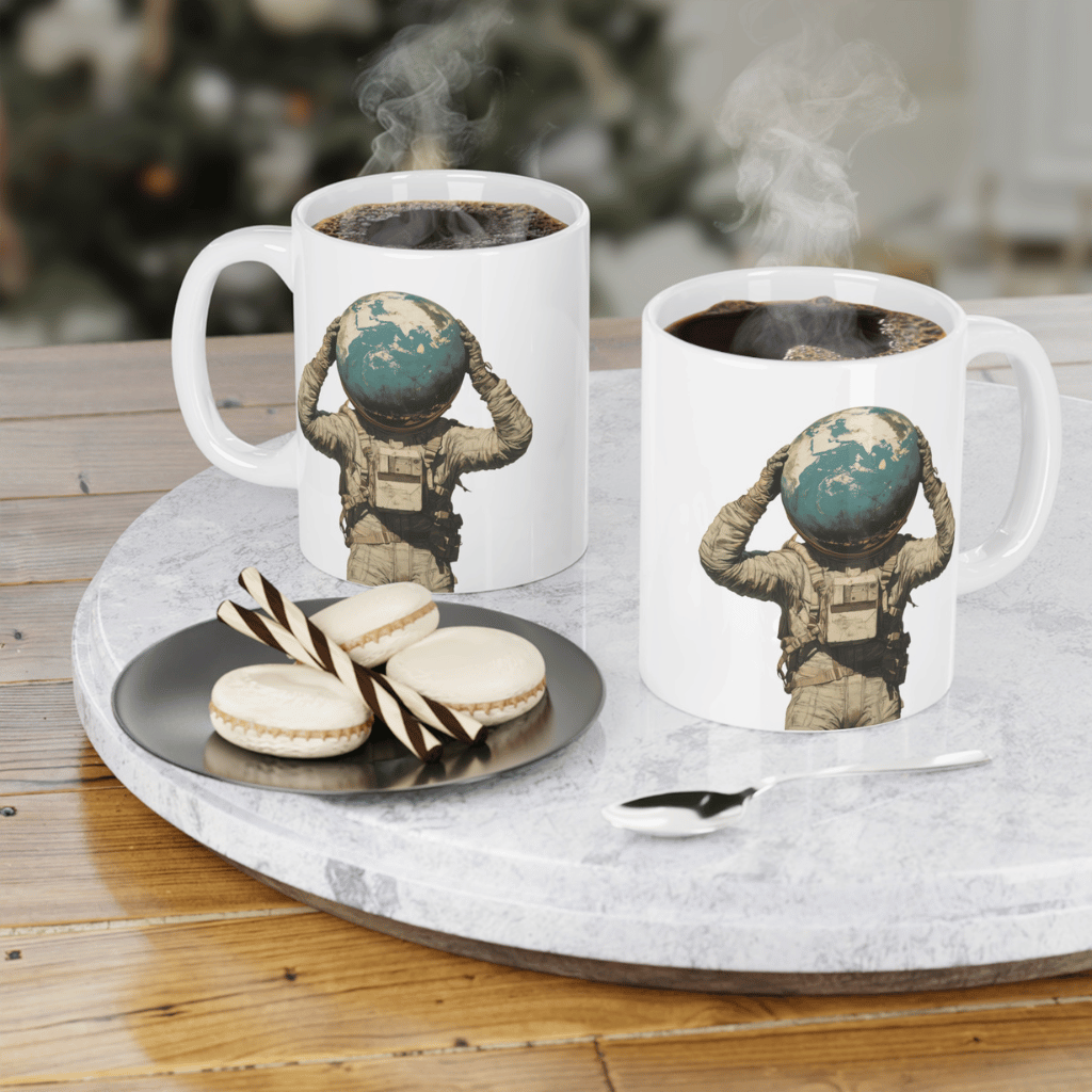 Astronomical Headache Mug, White (11/15/20oz)