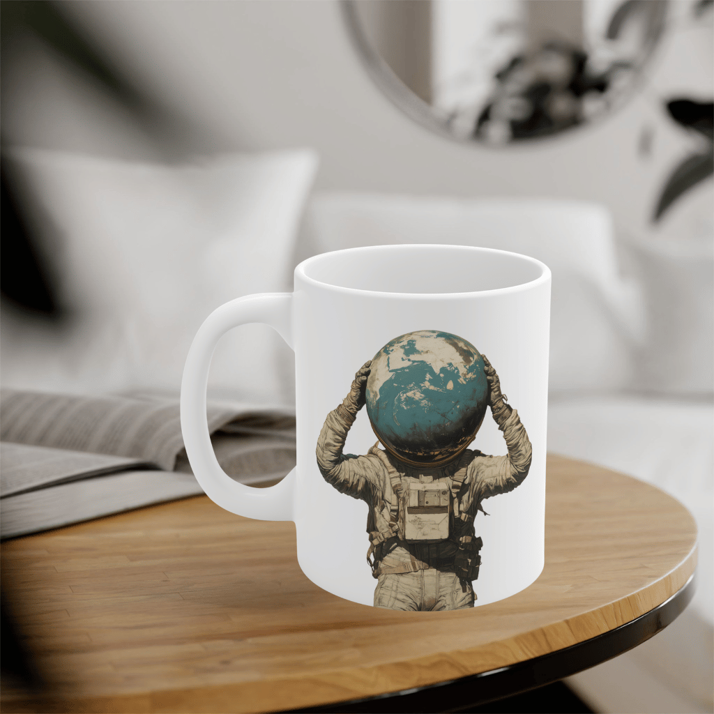 Astronomical Headache Mug, White (11/15/20oz)