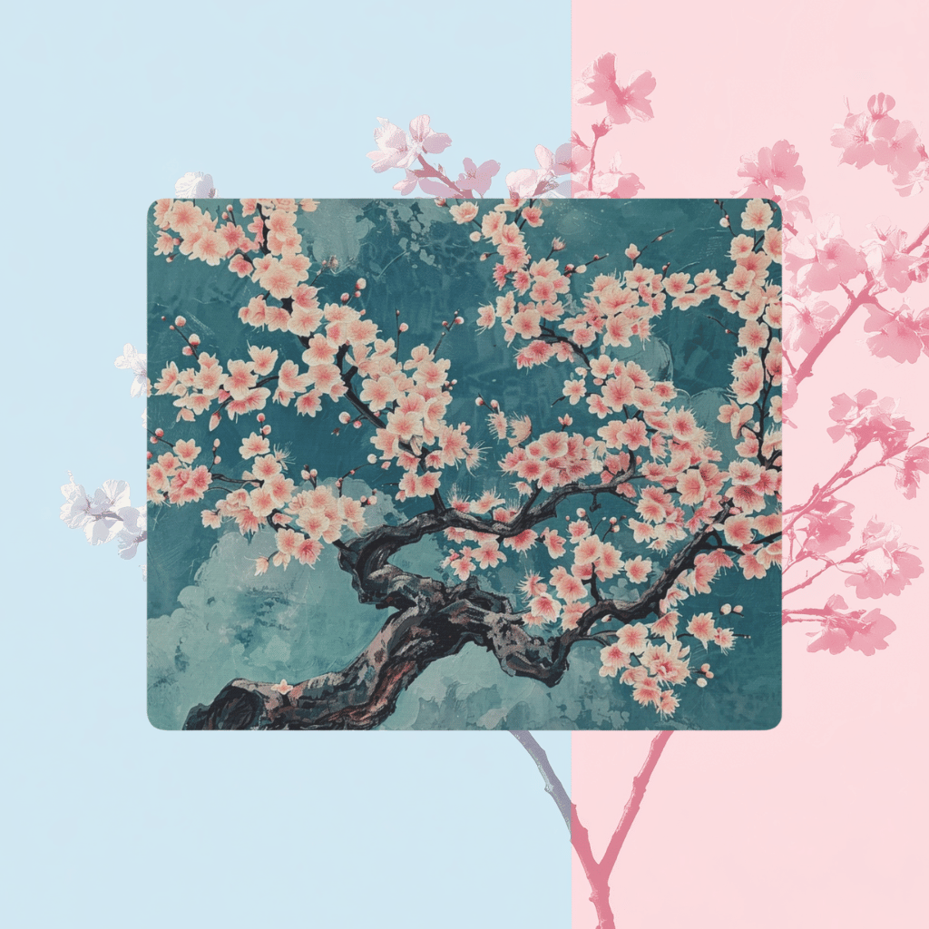 Cherry Blossom Mousepad