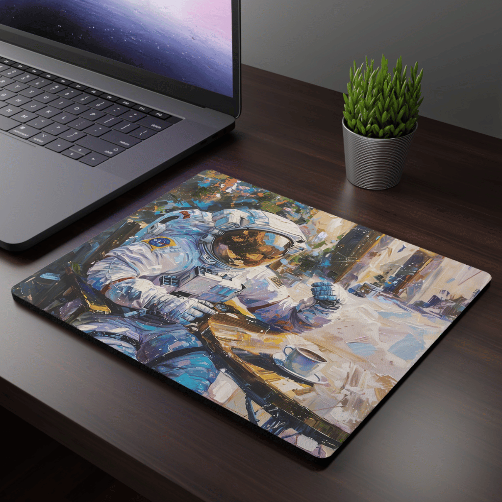 Cosmic Coffee Break Mousepad