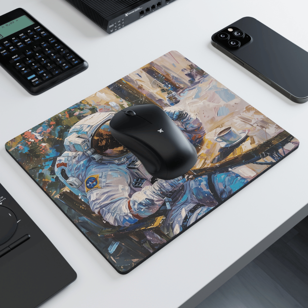 Cosmic Coffee Break Mousepad