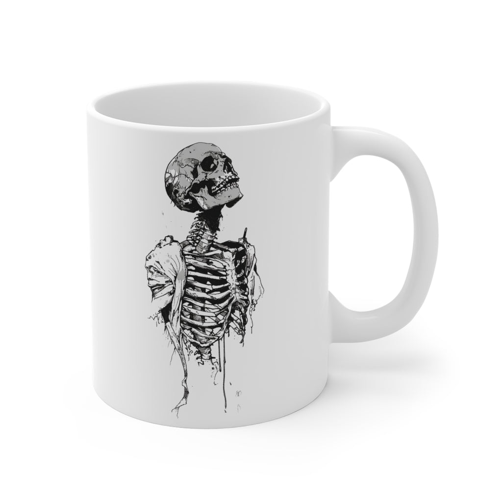 Mug, Skeleton— Tropical Botanical Coffee Cup (11/15/20oz)