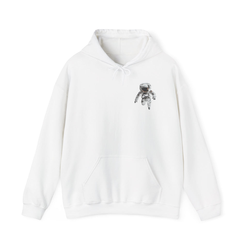 Astronaut Graphic Hoodie — Minimal Space Explorer Pullover